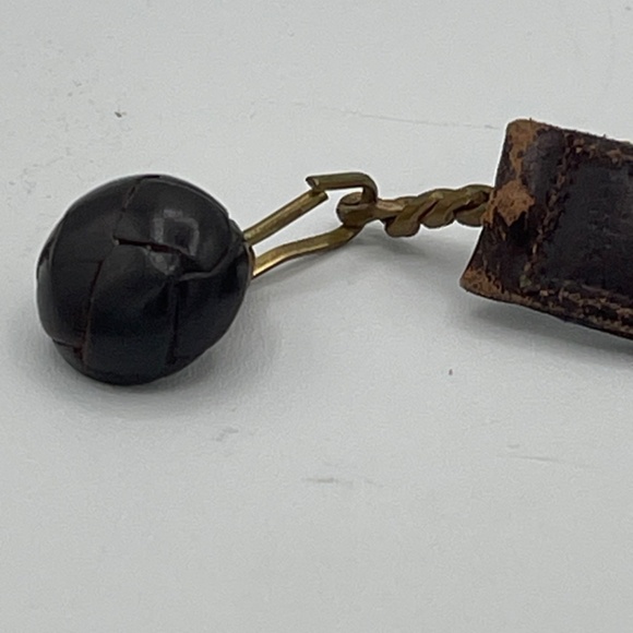 Vintage 1950s Shields Fifth Avenue N.Y  Brown Leather Purse Watch - Picture 9 of 16